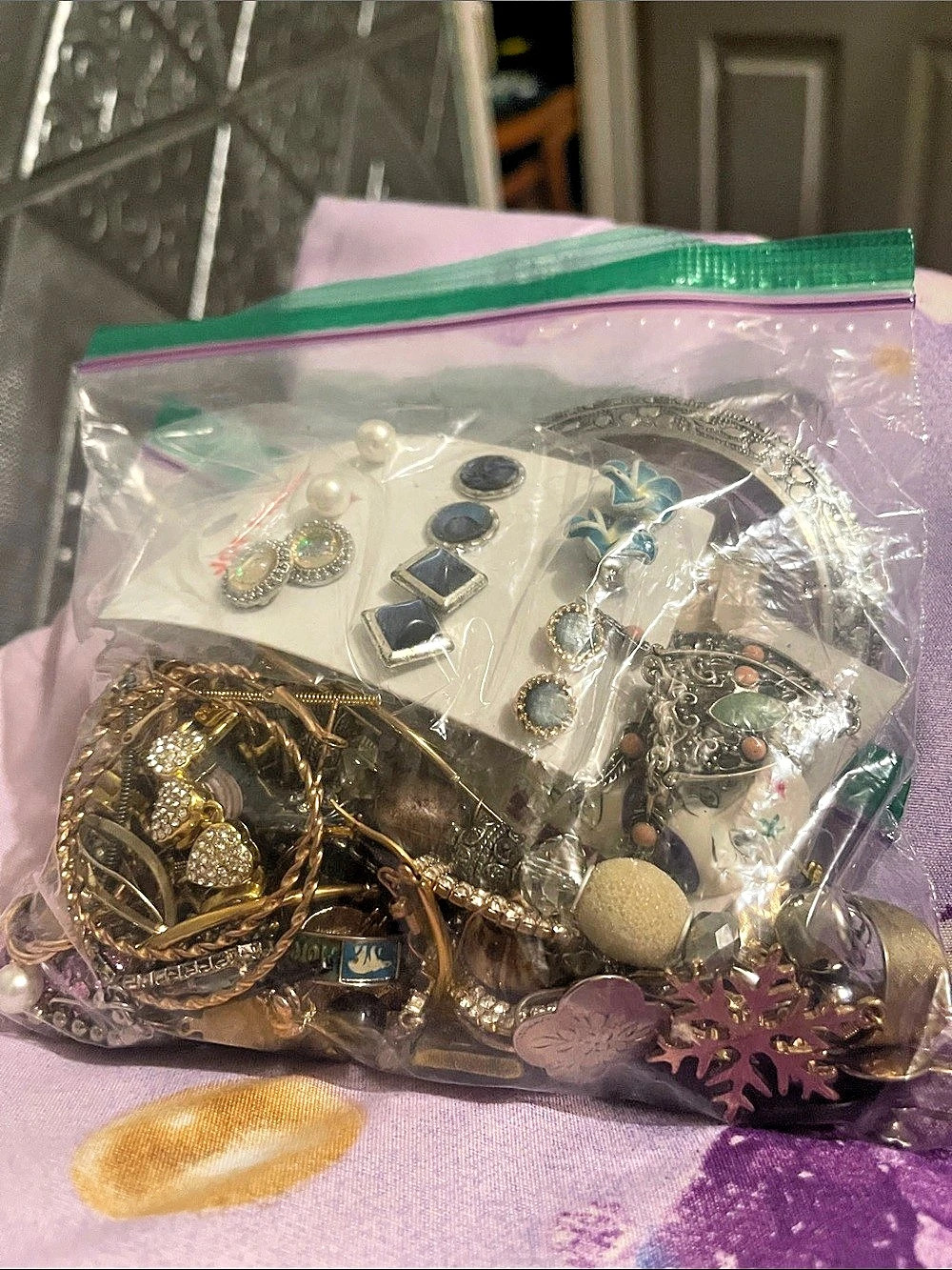 Mixed Jewelry Lot Gold & Silver